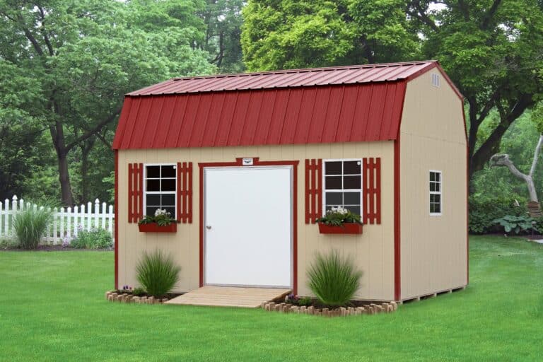 10x12 lofted barn