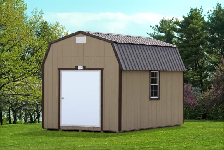 10x14 high barn shed