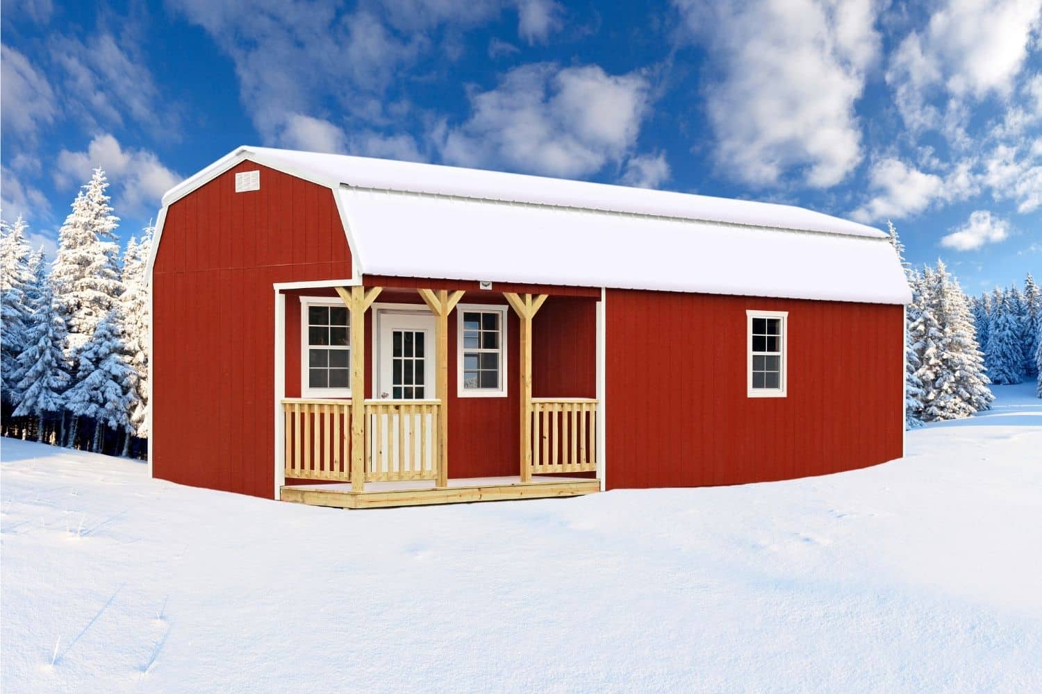 12x36 side lofted cabin for sale in arkansas