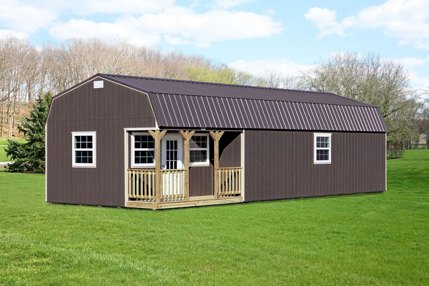 14x24 side lofted cabin for sale in arkansas