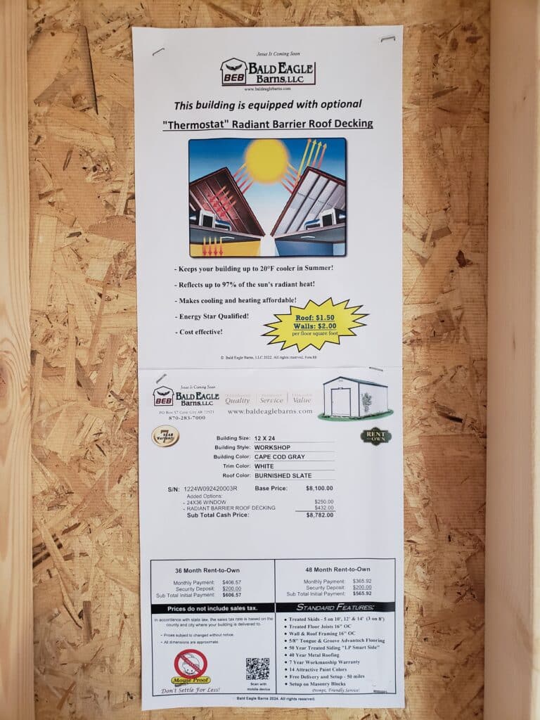 12x24 Work Shop - Newport