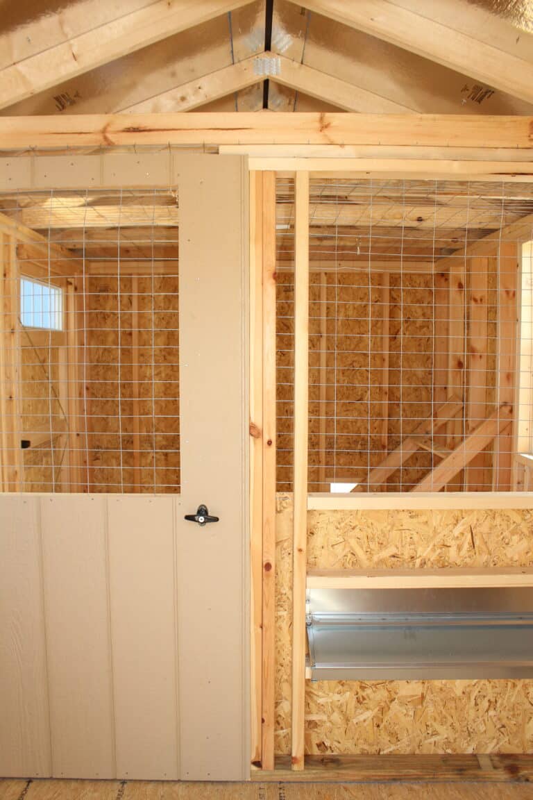 8x12 Chicken Coop Deluxe