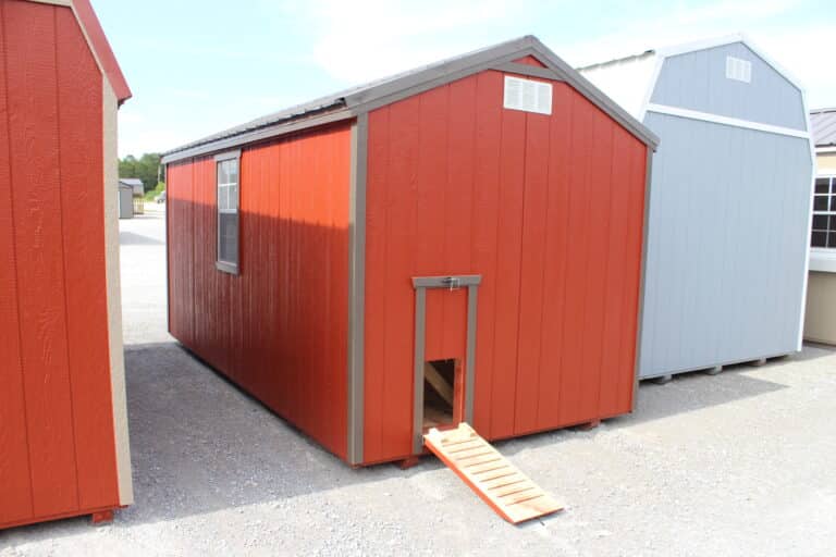 8x16 Chicken Coop Deluxe