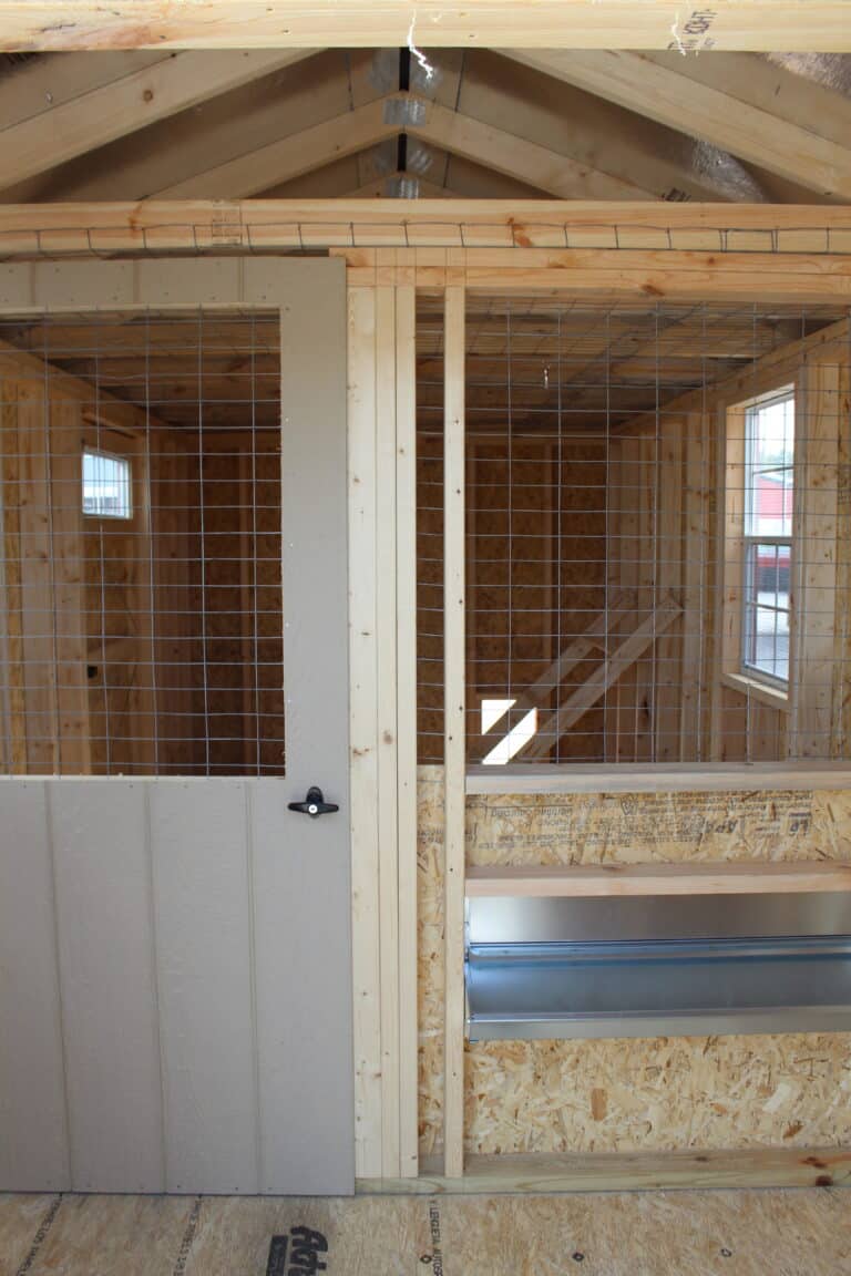 8x16 Chicken Coop Deluxe