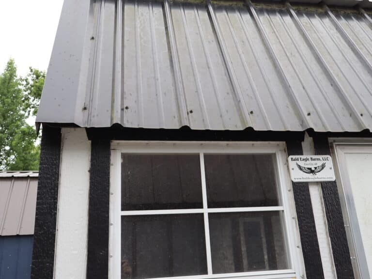 10x12 Side Lofted Barn - Used
