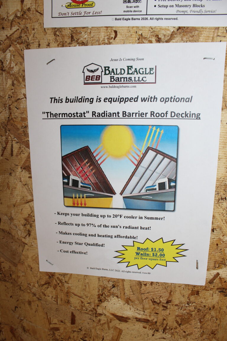 10x20 High Barn