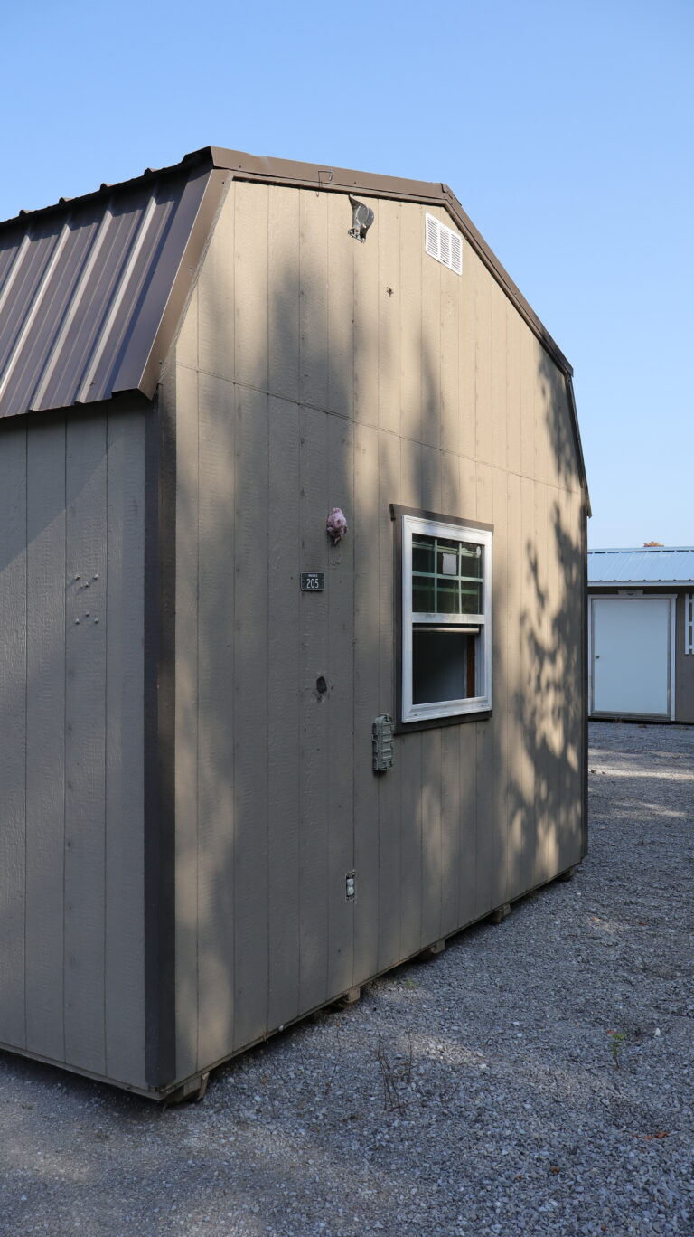 14×40 Side Lofted Barn Cabin - Used