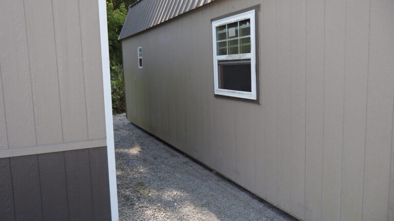 14×40 Side Lofted Barn Cabin - Used