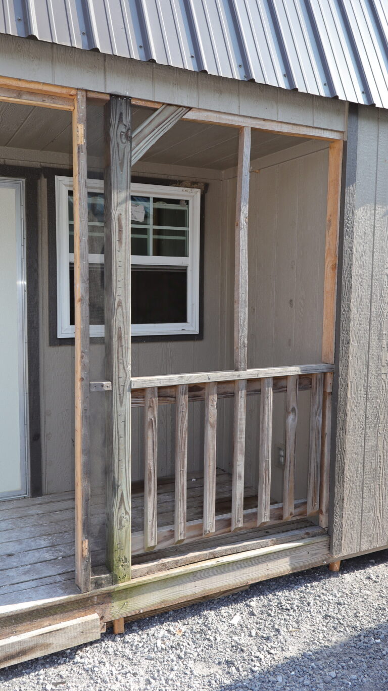 14×40 Side Lofted Barn Cabin - Used