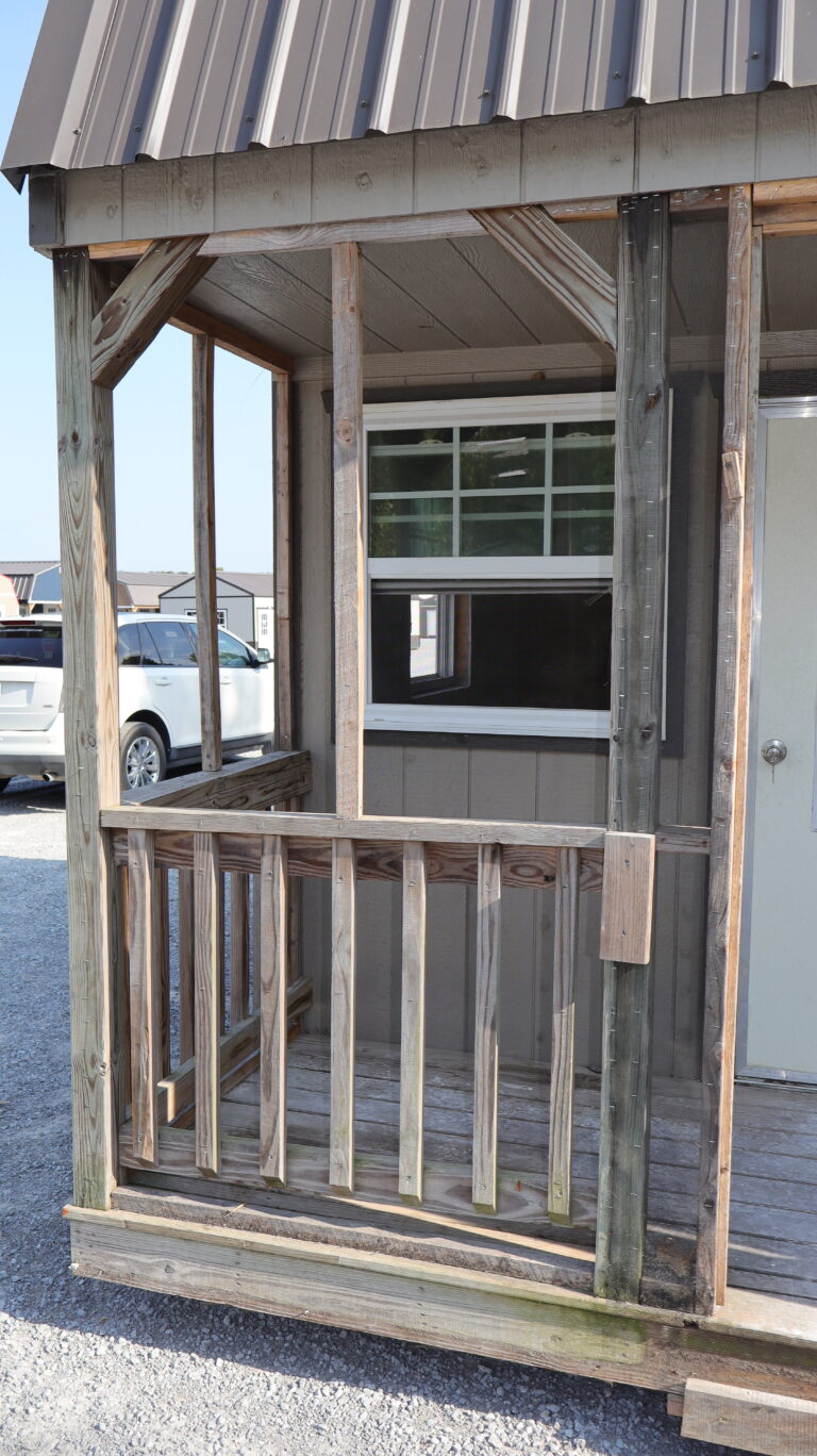 14×40 Side Lofted Barn Cabin - Used