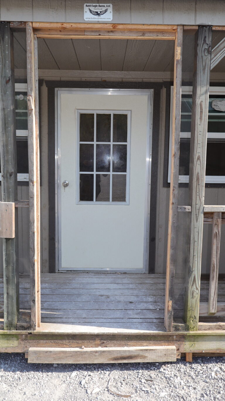 14×40 Side Lofted Barn Cabin - Used