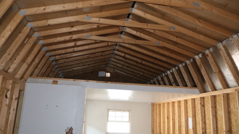 14×40 Side Lofted Barn Cabin - Used