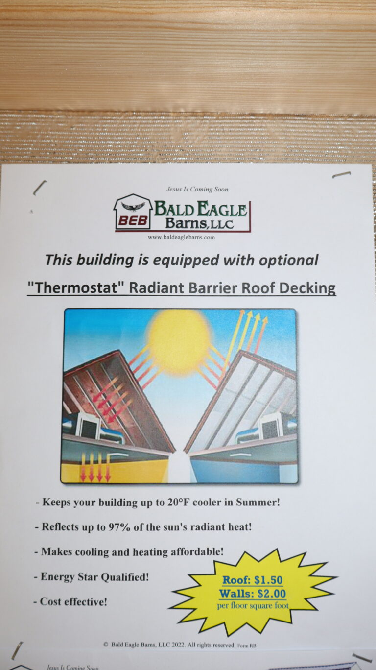 10x20 Side Lofted Barn