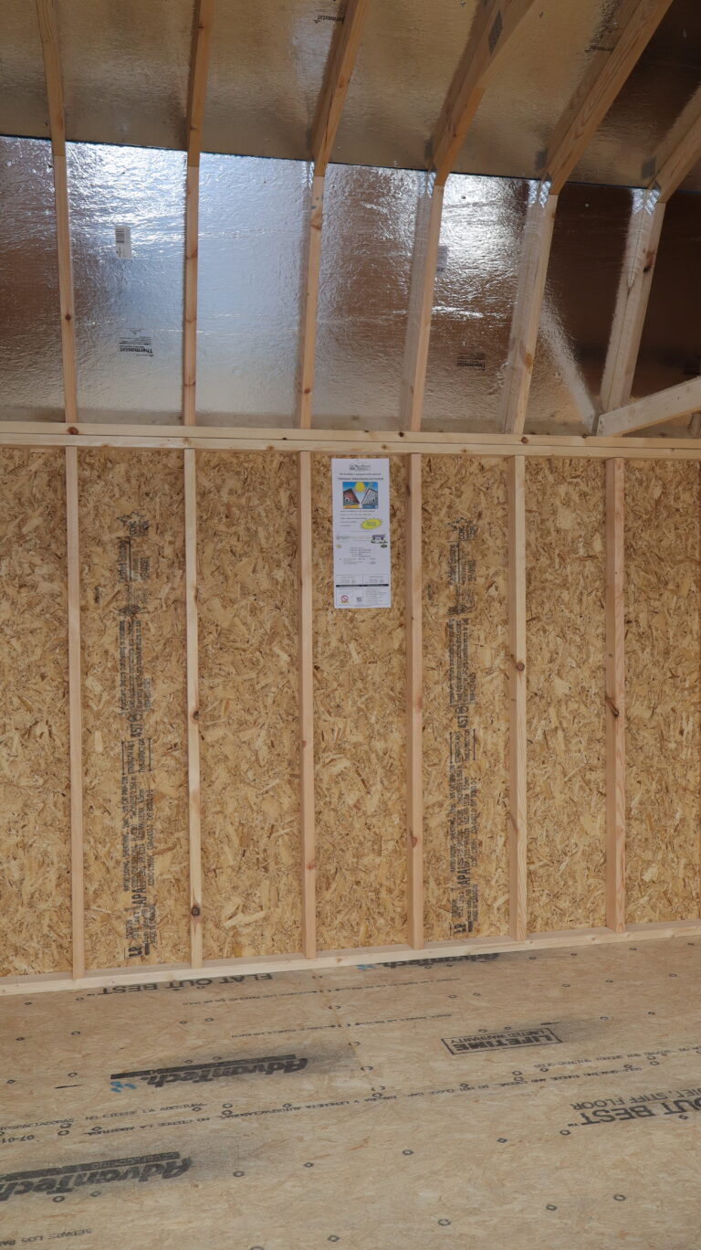 12x16 Side Lofted Barn