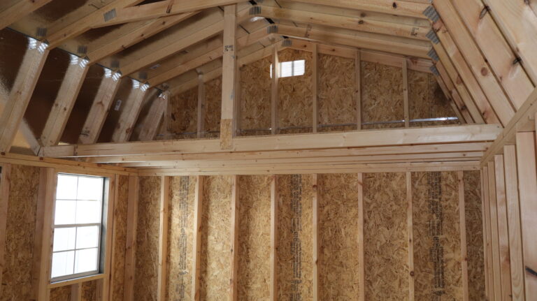 12x16 Side Lofted Barn