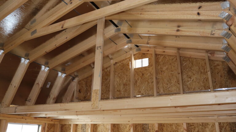 12x16 Side Lofted Barn
