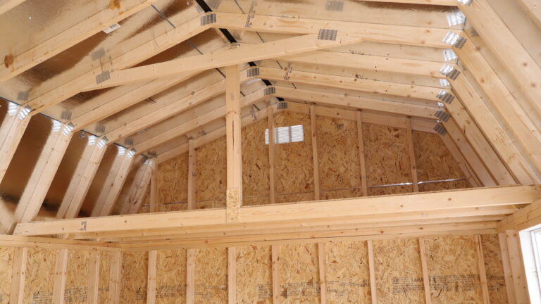 12x20 Side Lofted Barn