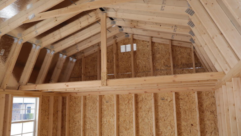 12x20 Side Lofted Barn