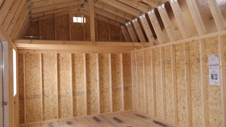 12x20 Side Lofted Barn