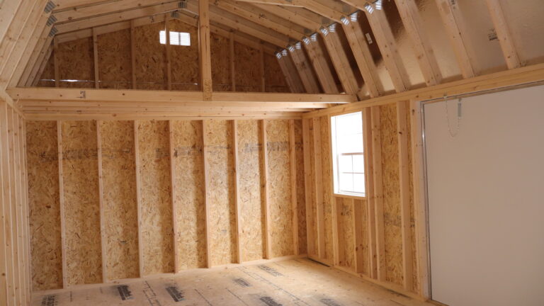 12x20 Side Lofted Barn