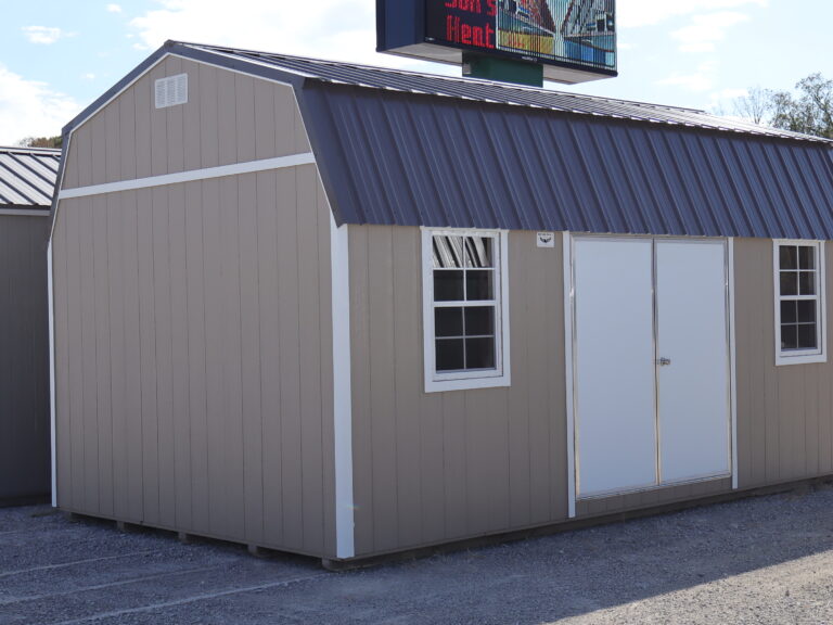 12x20 Side Lofted Barn