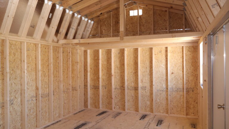 12x20 Side Lofted Barn