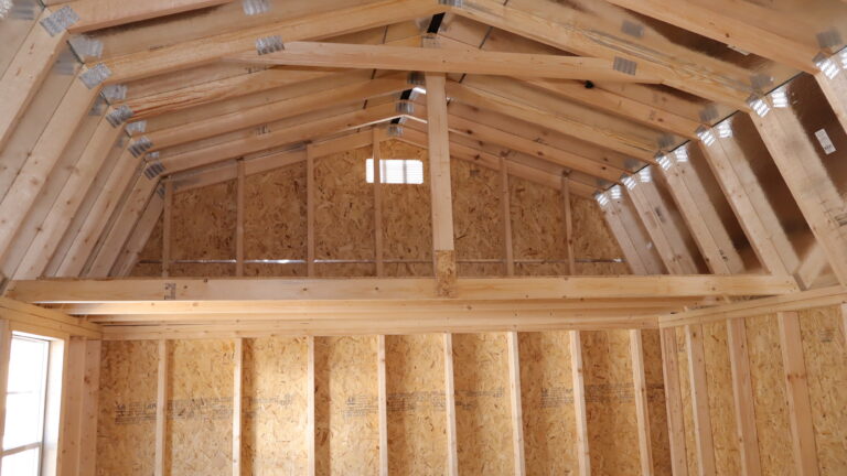 12x20 Side Lofted Barn