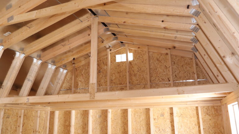 12x20 Side Lofted Barn