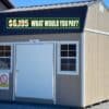 10×12 Diamond Side Lofted Barn – Name Your Price Auction