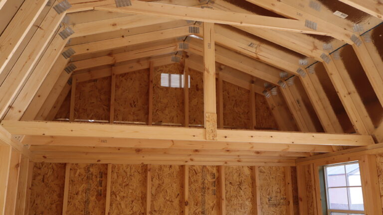 10x16 Side Lofted Barn