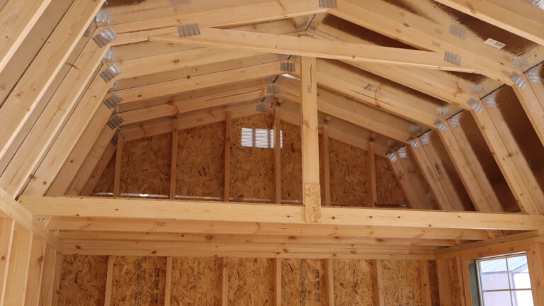 10x16 Side Lofted Barn