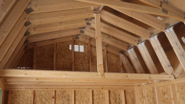 10x16 Side Lofted Barn