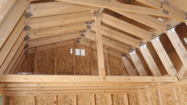 10x16 Side Lofted Barn