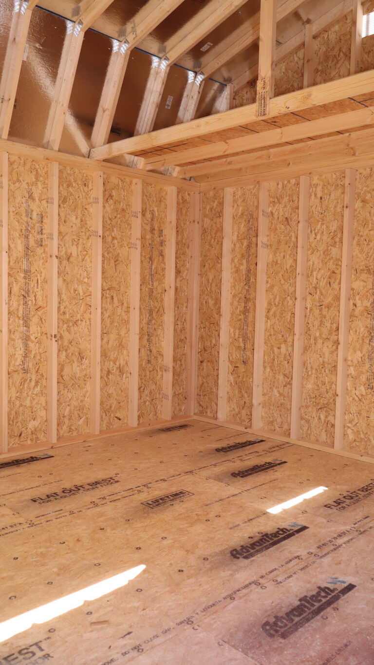 12x20 Side Lofted Barn