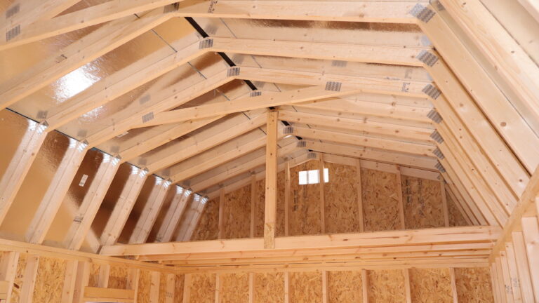 12x20 Side Lofted Barn