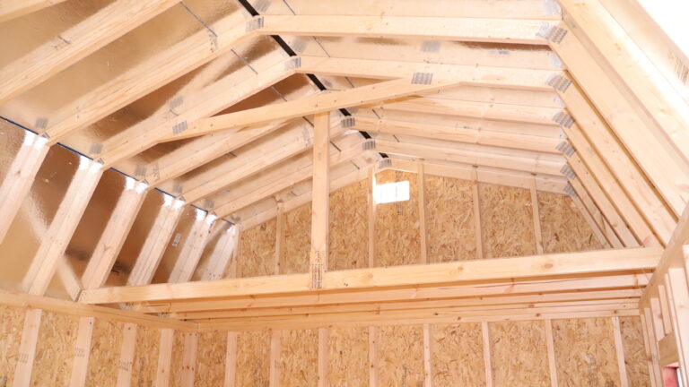 12x20 Side Lofted Barn