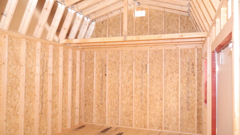 12x20 Side Lofted Barn