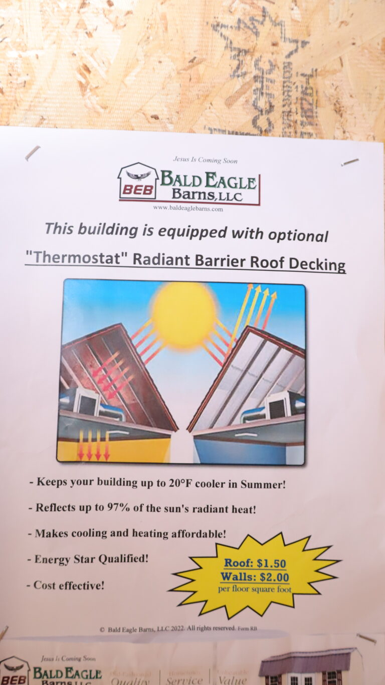 12x20 Side Lofted Barn