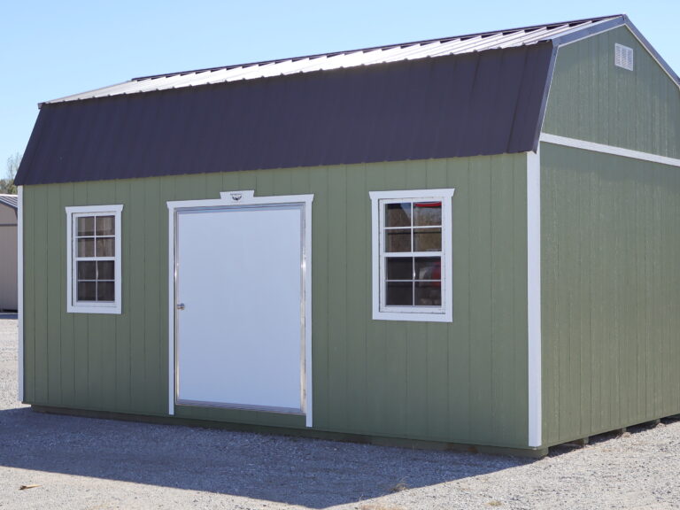 12x20 Side Lofted Barn