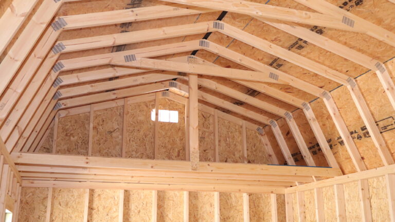 12x20 Side Lofted Barn