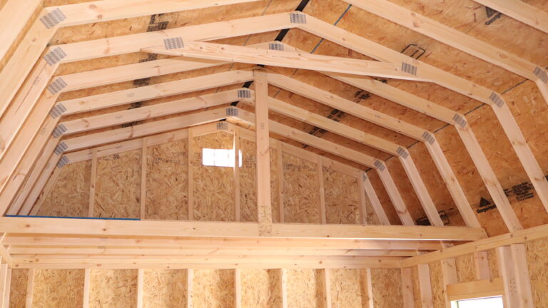 12x20 Side Lofted Barn