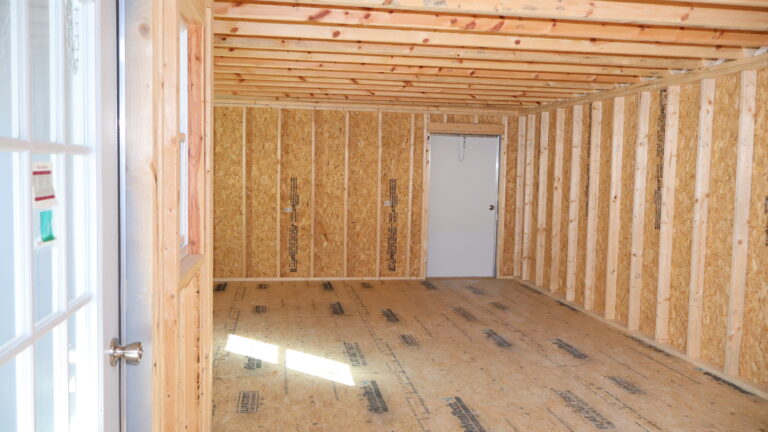 16x40 Side Lofted Barn Cabin