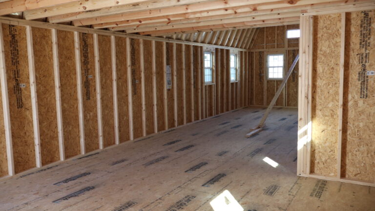 16x40 Side Lofted Barn Cabin