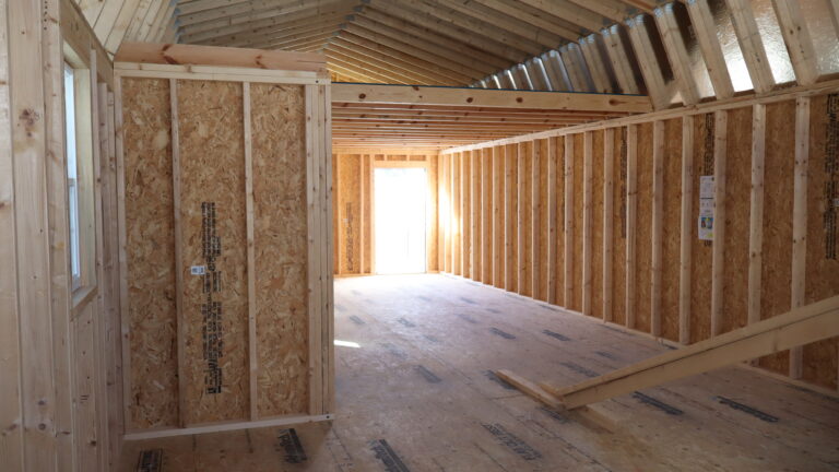 16x40 Side Lofted Barn Cabin