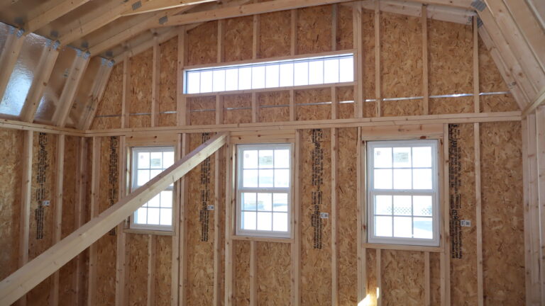 16x40 Side Lofted Barn Cabin