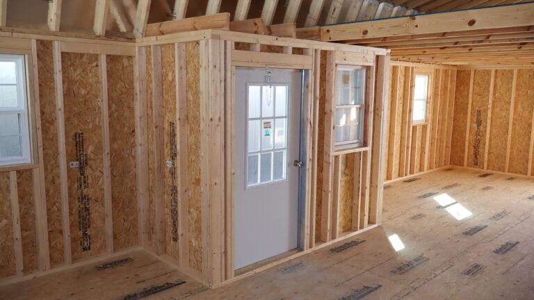 16x40 Side Lofted Barn Cabin