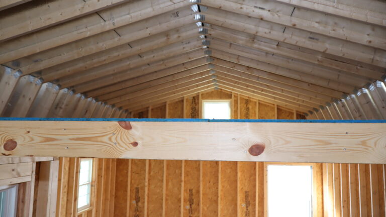 16x40 Side Lofted Barn Cabin