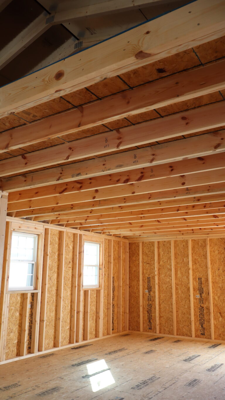 16x40 Side Lofted Barn Cabin