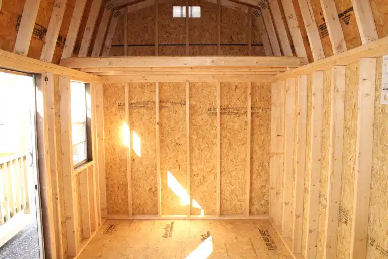 8x16 Side Lofted Barn
