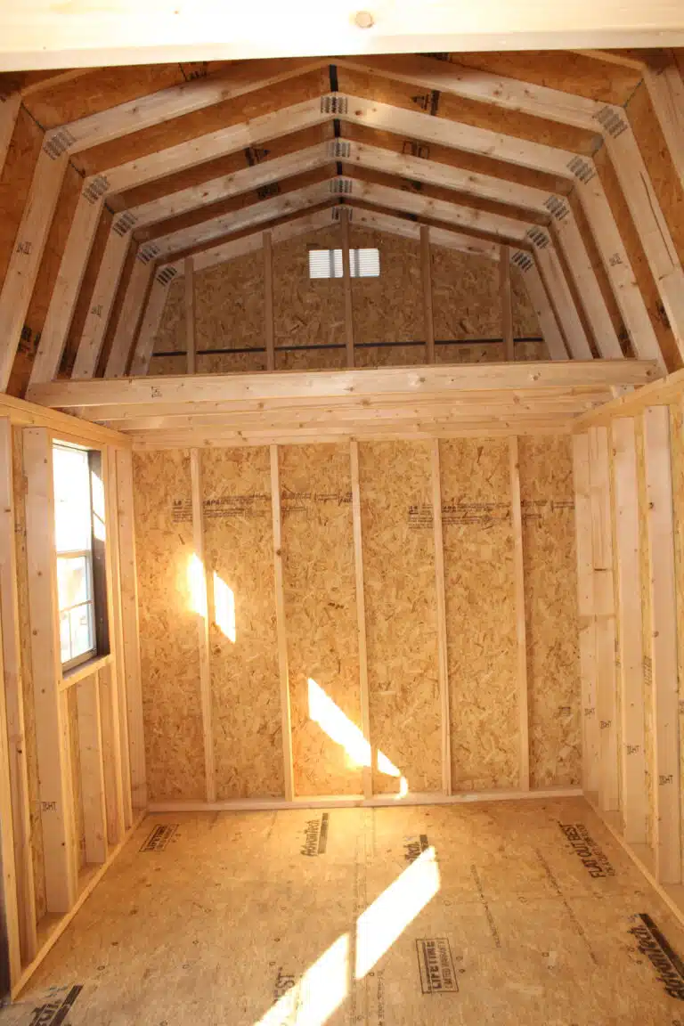 8x16 Side Lofted Barn